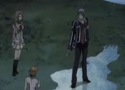 What are the names of the characters from the anime Vampire Knight?