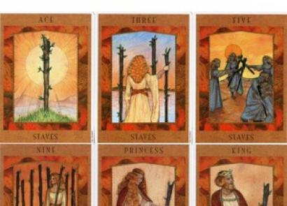 Minor Arcana Tarot Five of Wands: meaning and combination with other cards