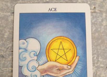 Meaning of the Ace of Pentacles Meaning of the Ace of Denarii